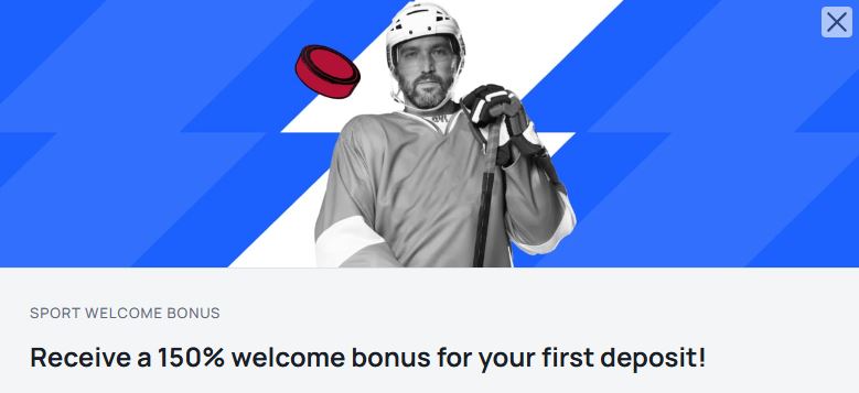 Get a 150 percent sport welcome bonus on your first deposit at Battery Bet