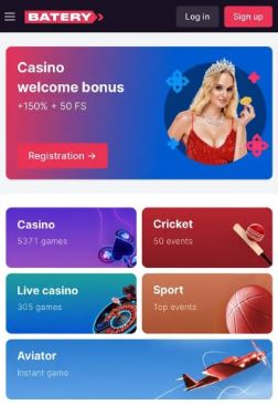 Join and claim a welcome bonus of 150% plus 50 free spins on registration