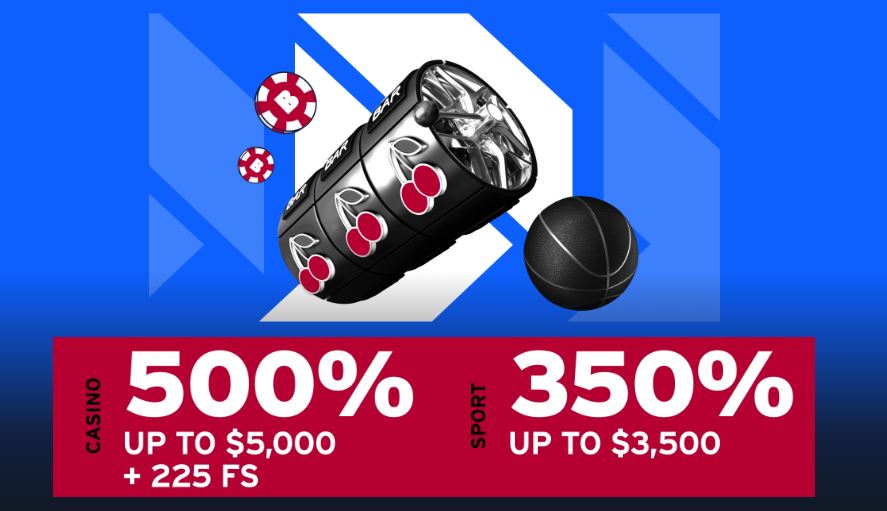 Claim casino welcome bonus at Batery website